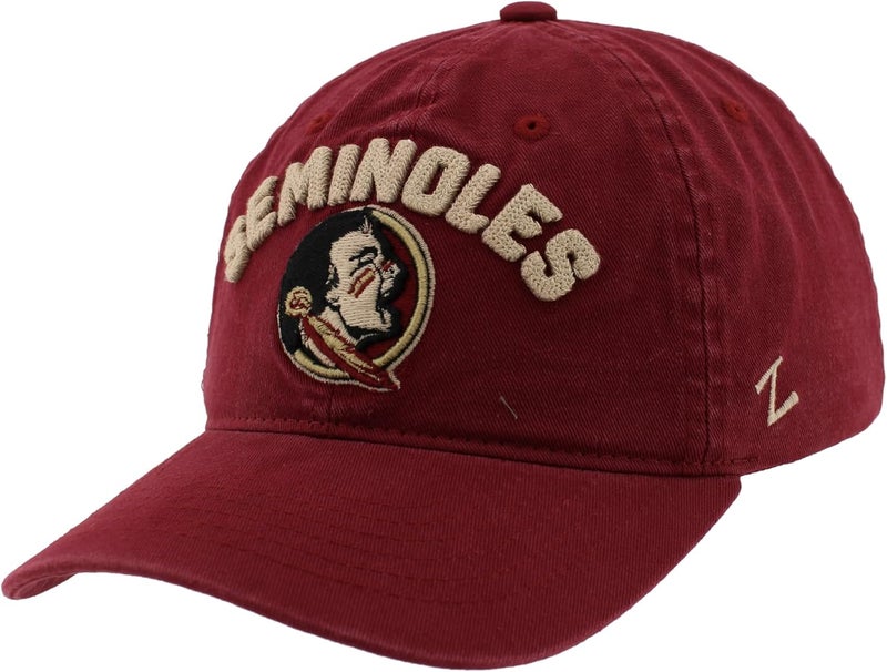 ZHATS NCAA Unisex-Adult NCAA Officially Licensed Hat Scholarship Arch Team Color - Image 1